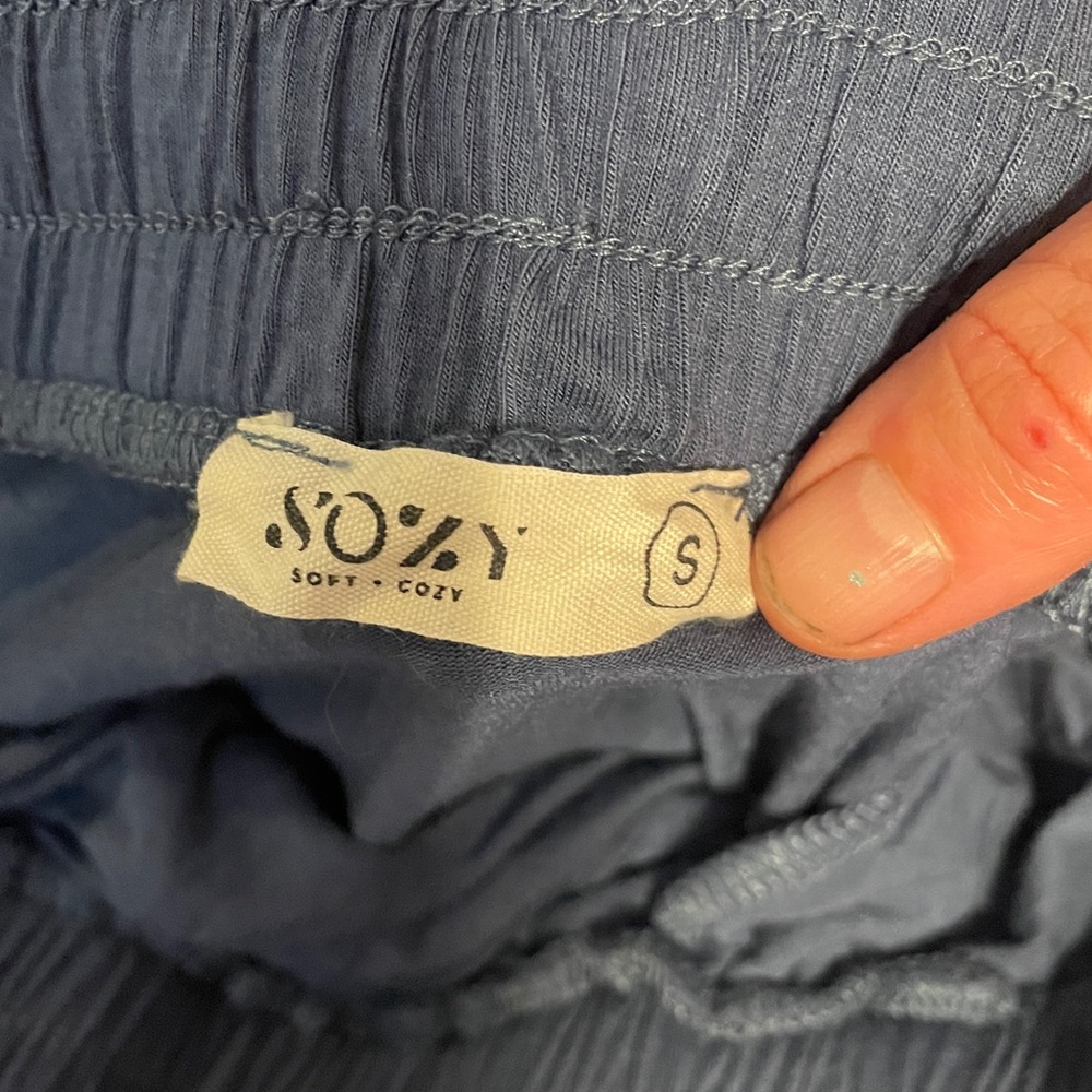 Women’s Sozy Blue Skirt size Small - Picture 2 of 7